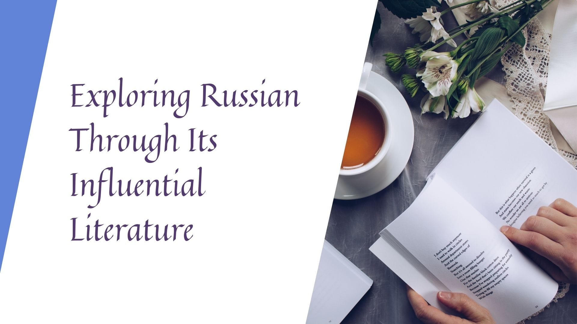 Discover Russian language and culture through its most influential literary works.